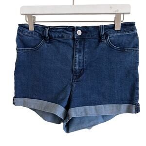 PacSun High Rise Super Stretch Shortie Cuffed Shorts Size 29